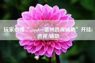 玩家必搜“aapoker德州透视辅助	”开挂(透视)辅助