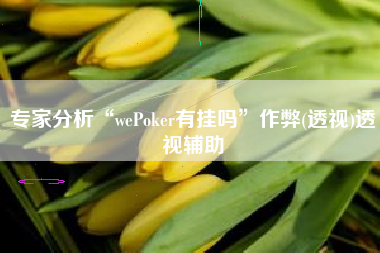 专家分析“wePoker有挂吗	”作弊(透视)透视辅助