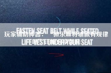 玩家辅助神器：“微乐麻将输赢有规律吗	”详细分享装挂